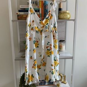 MinkPink white and floral sundress
